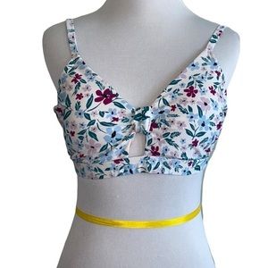 Kona sol women’s medium‎ floral bikini top